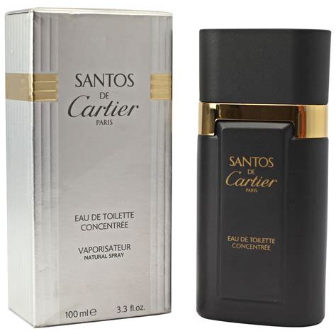 eau de cartier concentrée 100 ml|cartier santos concentree.